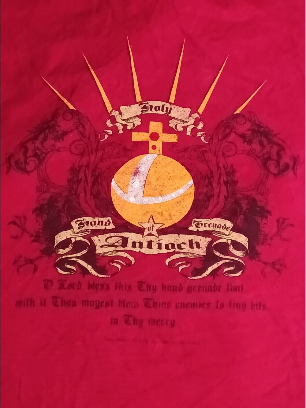 Monty Python T-Shirt Holy Grenade Antioch 3XL